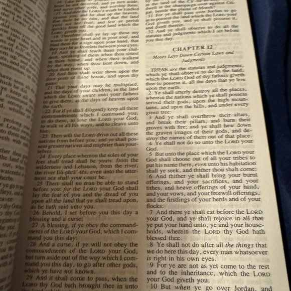 Holy Bible: The Comfort Edition (King James Version) With Nice Blue Case - Picture 6 of 12